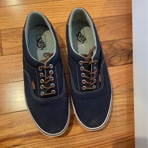 Vans Men's Low-Top Sneakers, Dress Blues/Acid Denim /Size 13 Men